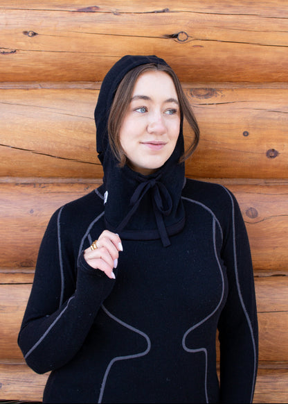 Girlhood Balaclava - Double Black Bow | Shop Girlhood
