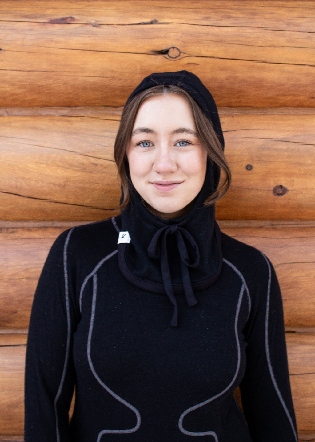 Girlhood Balaclava - Double Black Front | Shop Girlhood