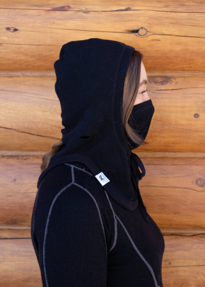 Girlhood Balaclava - Double Black Side | Shop Girlhood