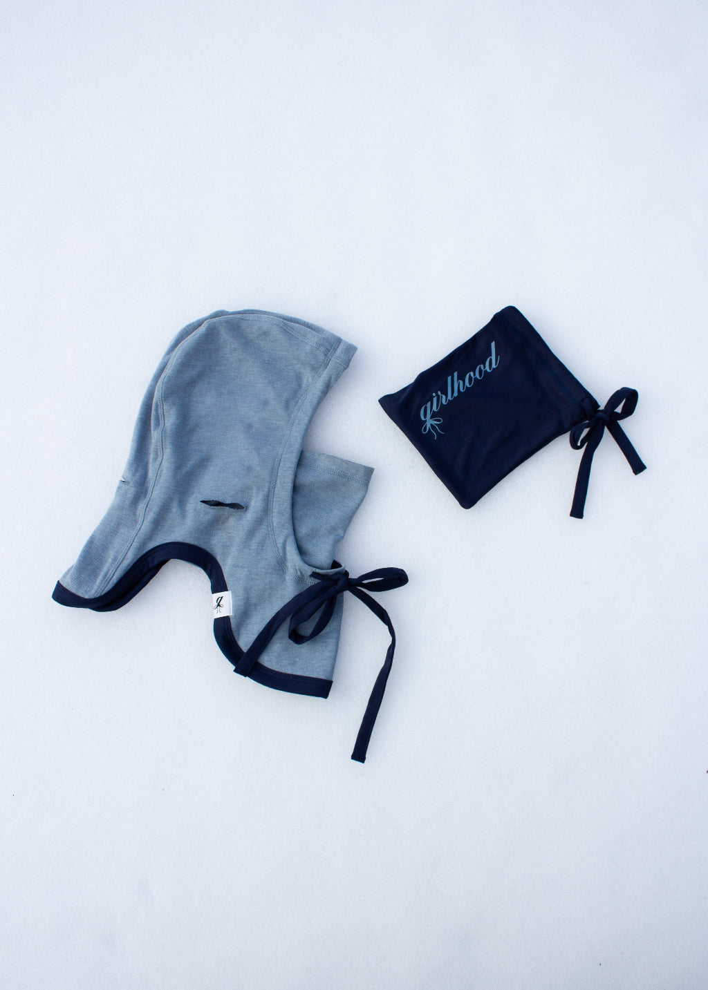Girlhood Balaclava - Cloud Nine Flat Lay | Shop Girlhood