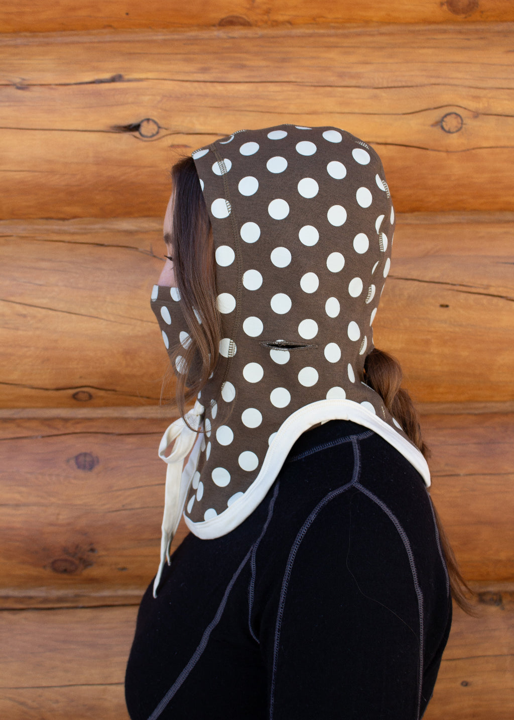 Girlhood Balaclava - Moose Tracks Scalloped Shoulder | Shop Girlhood